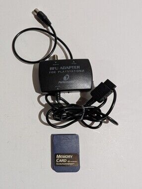PlayStation 2 RFU Adapter PS2 and Playstation 1 Memory Card Performance PS1